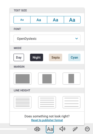 Accessibility Content Control