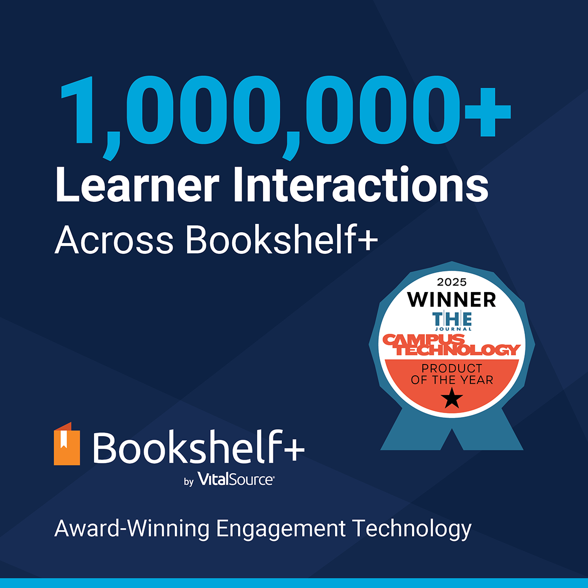 VitalSource Bookshelf+ Wins Campus Technology Product of the Year Award