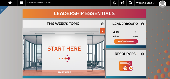 Leadership Essentials Homepage