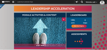 Leadership Accelerator homepage