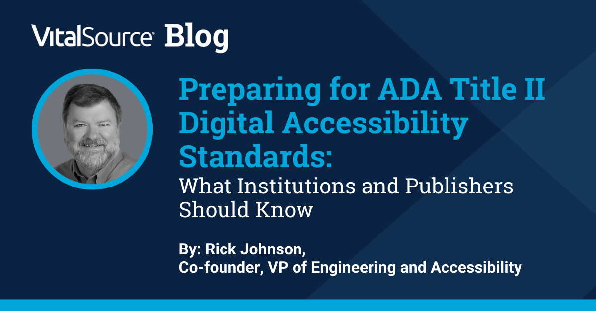 Preparing for ADA Title II Digital Accessibility Standards: What ...