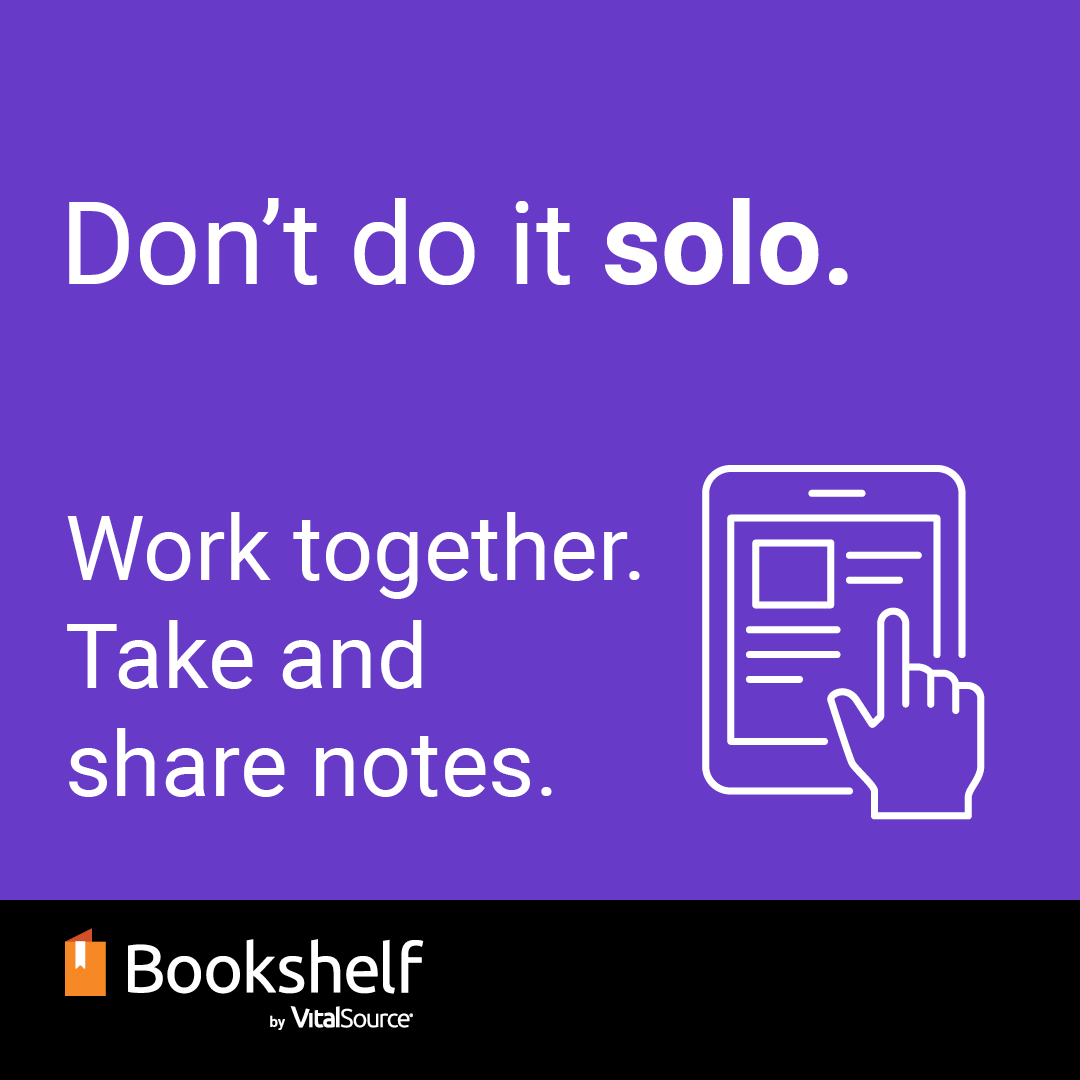 Don't do it solo. Work together. Take and share notes.